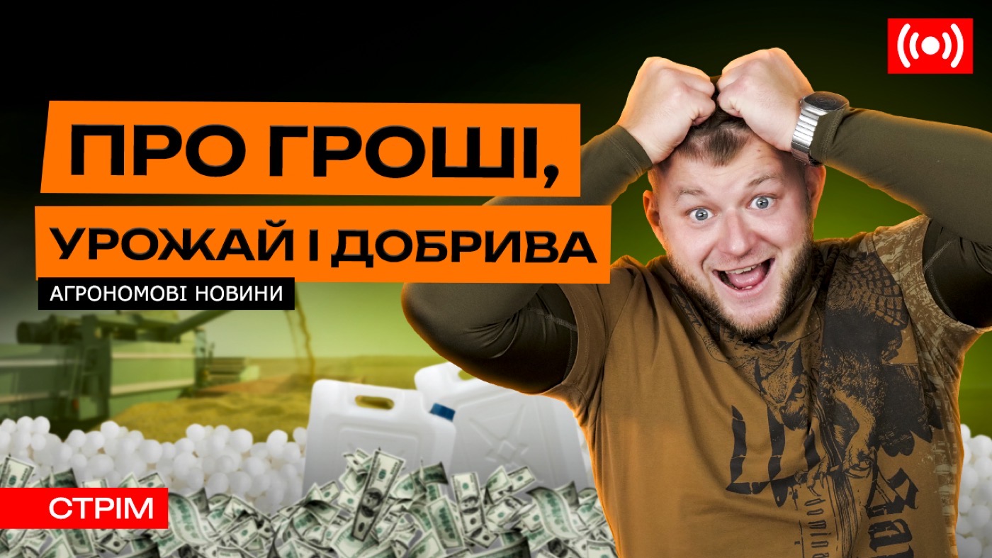 Урожай здавати? Експорт зерна і азотні добрива: прогнози на 2026 рік — відповіді експертів у прямому ефірі
