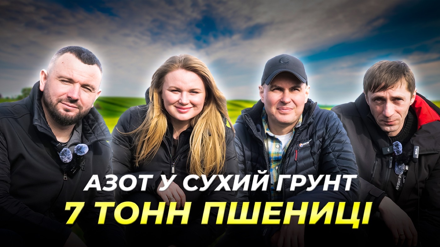 Азот у сухий ґрунт: яке добриво під 7 тонн пшениці?