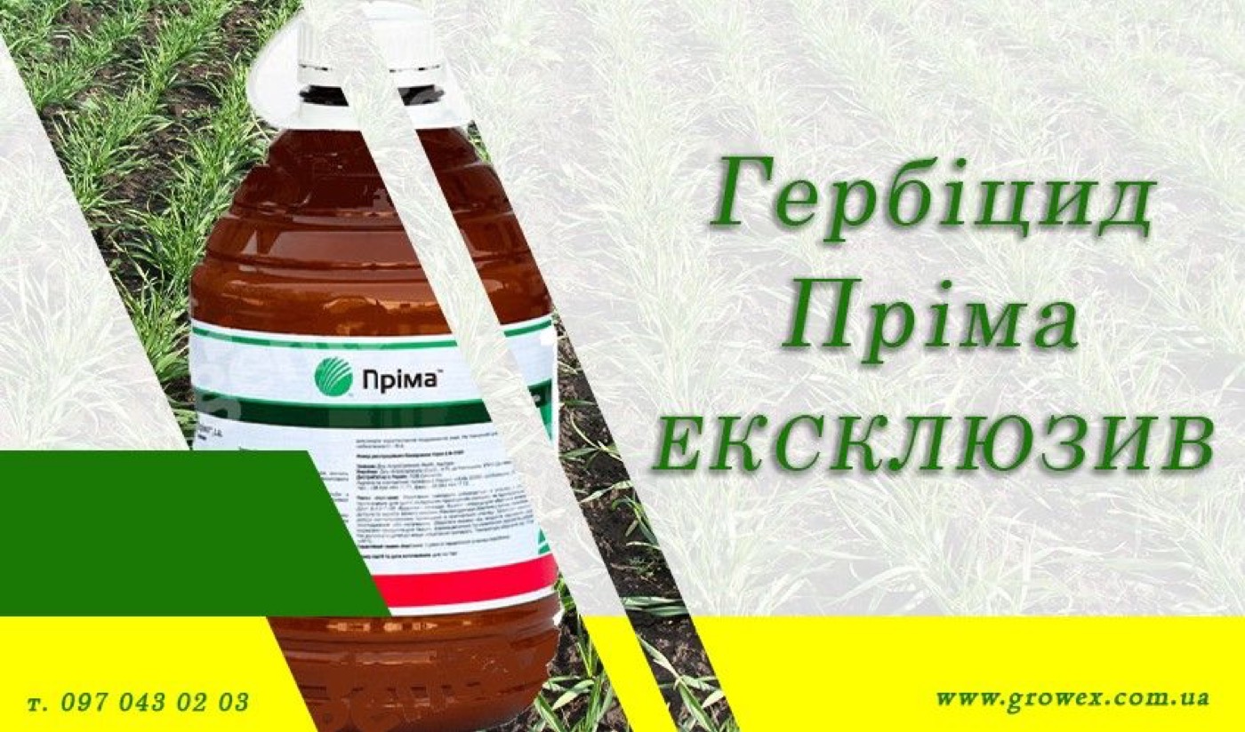 Детально про гербіцид Пріма